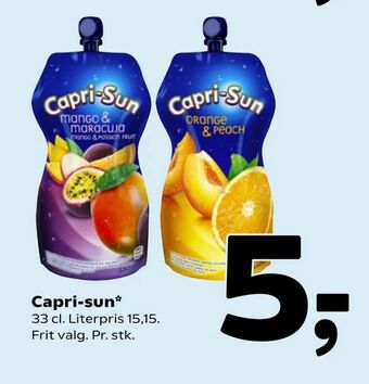 Coop 365 Capri-sun tilbud