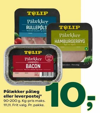 Coop 365 Pålækker pålæg eller leverpostej tilbud