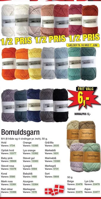 Bomuldsgarn