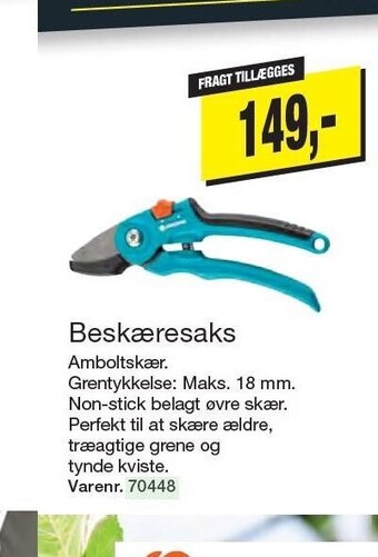 Harald Nyborg Beskæresaks tilbud