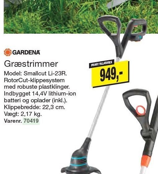 Harald Nyborg Græstrimmer tilbud