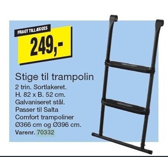Stige til trampolin