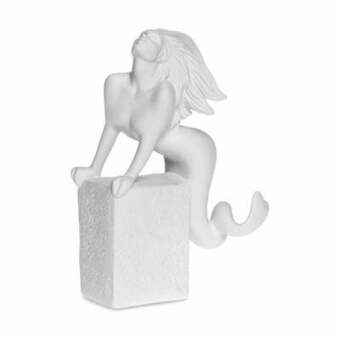 Imerco Christel marott stjernetegn - stenbuk - h 20 cm - polyresin - hvid tilbud