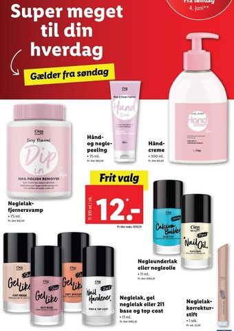 Lidl Frit valg tilbud