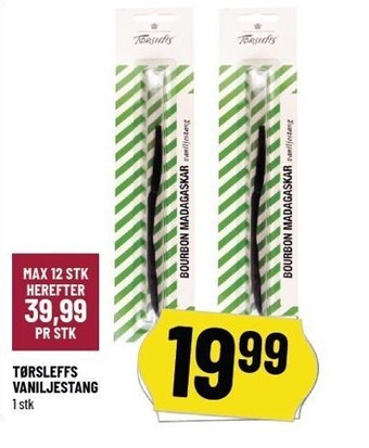 Løvbjerg Tørsleffs vaniljestang tilbud