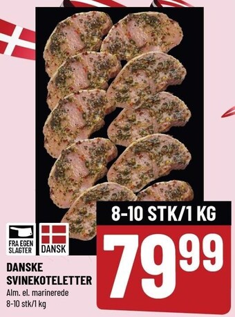 Løvbjerg Danske svinekoteletter tilbud