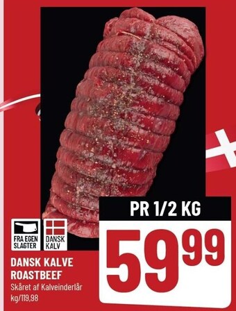 Løvbjerg Dansk kalve roastbeef tilbud