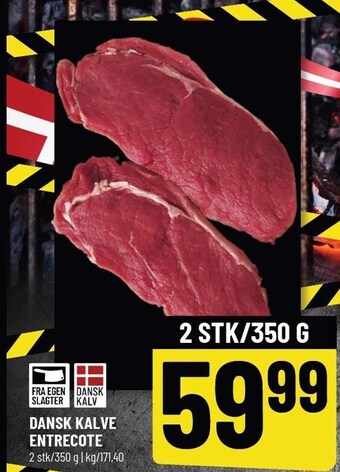 Løvbjerg Dansk kalve entrecote tilbud