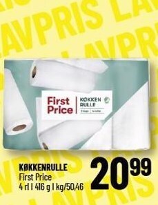 First price køkkenrulle