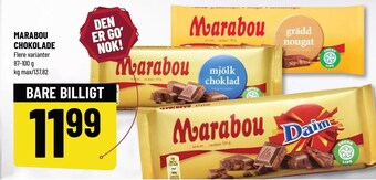 Løvbjerg Marabou chokolade tilbud