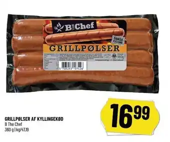 Løvbjerg B the chef grillpølser af kyllingekød tilbud