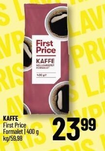 Løvbjerg First price kaffe tilbud
