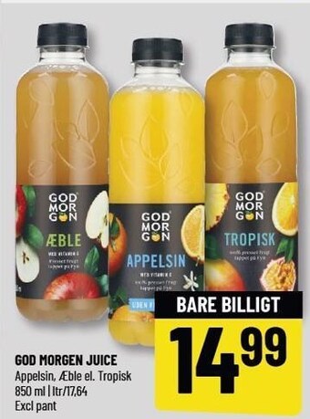 God morgen juice