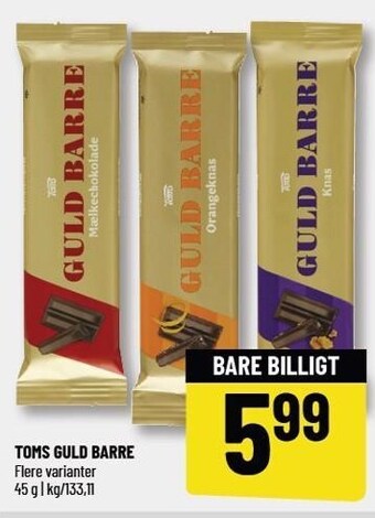 Toms guld barre