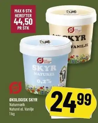 Løvbjerg Naturmælk økologisk skyr tilbud
