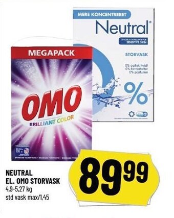 Løvbjerg Neutral el. omo storvask tilbud