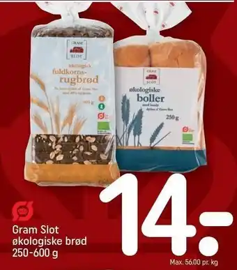 REMA 1000 Gram slot økologisk brød tilbud