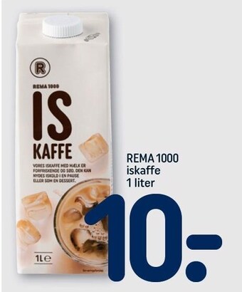 REMA 1000 Rema 1000 iskaffe 1 liter tilbud