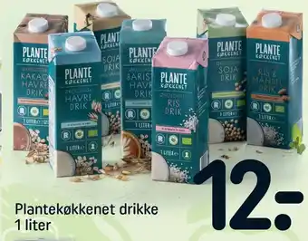 REMA 1000 Plantekøkkenet drikke 1 liter tilbud