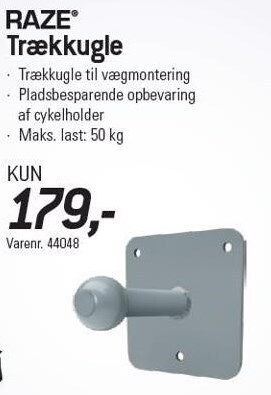Thansen Raze trækkugle tilbud