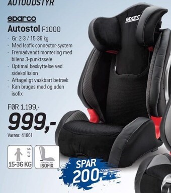 Thansen Autostol tilbud