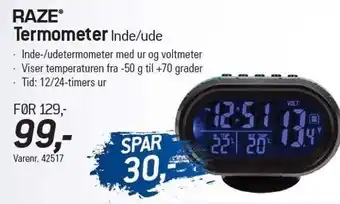 Thansen Raze termometer tilbud