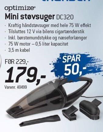Mini støvsuger