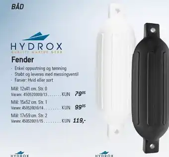 Thansen Hydrox fender tilbud