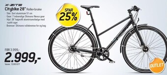 Thansen Citybike 28'' tilbud