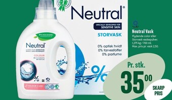 Neutral vask