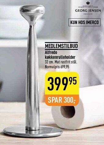 Alfredo køkkenrulleholder