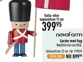 Novoform garder med flag
