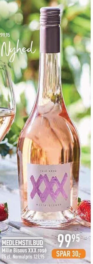 Imerco Mille bisous xxx rosé tilbud