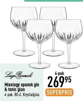 Imerco Mixology spansk gin & tonic glas tilbud
