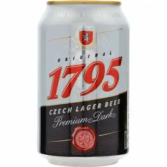 1795 original dark czech lager 4,5% 24 x 330ml (bedst før 19.05.2023)
