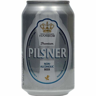 Harboe non alcoholic 24x0,33 ltr. (bedst før 22.04.2023)