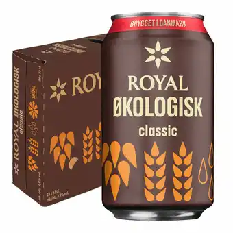 Netpris Ceres royal økologisk classic 4,8% 24 x 330ml (bedst før 20.01.2023) tilbud