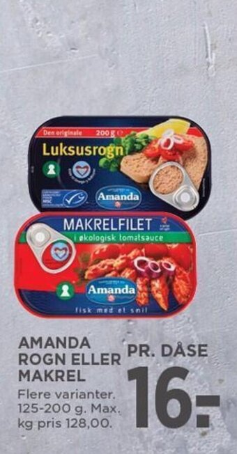 AMANDA ROGN ELLER MAKREL