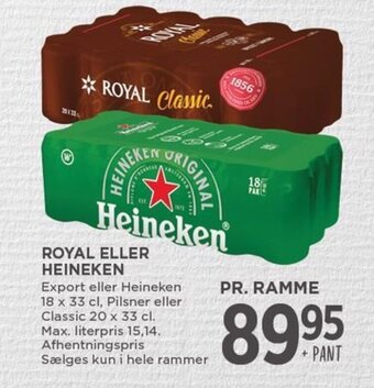 ROYAL ELLER HEINEKEN