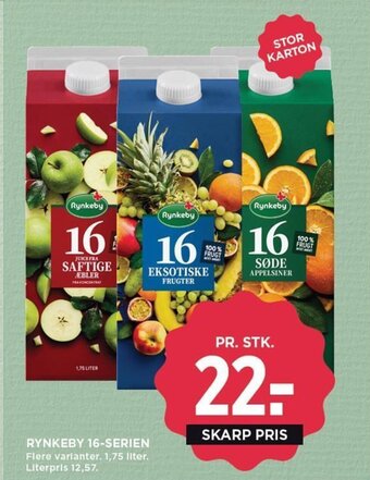 MENY RYNKEBY 16-SERIEN tilbud