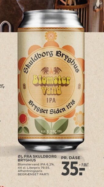 MENY ØL FRA SKULDBORG BRYGHUS tilbud