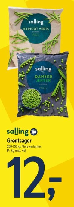 Føtex Salling grøntsager tilbud