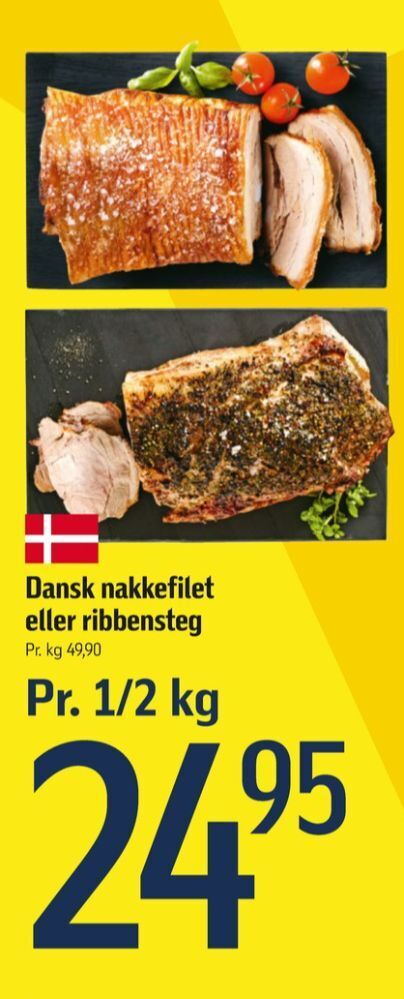 Føtex Ukendt nakkefilet tilbud