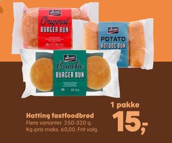 Hatting burgerboller