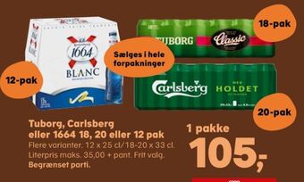Kvickly Classic øl tilbud