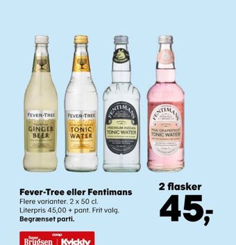 Kvickly Fever-tree ginger beer tilbud