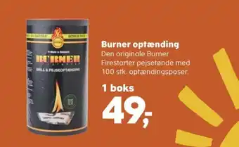 Kvickly Burner optændingsblokke tilbud