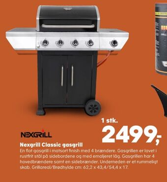 Kvickly Nexgrill gasgrill tilbud