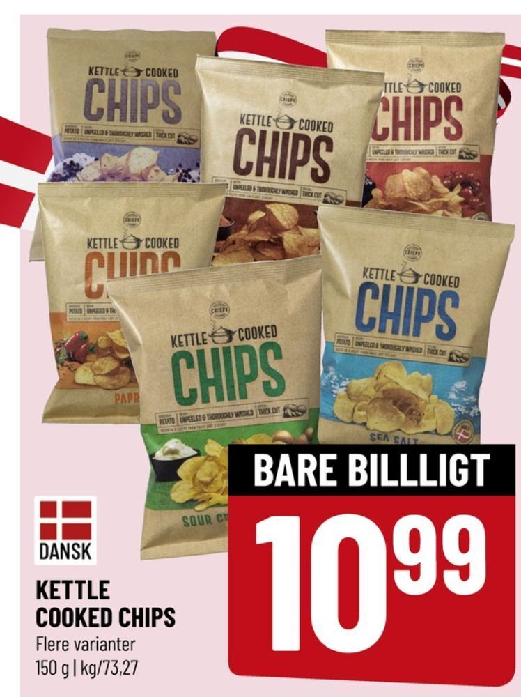 Løvbjerg Kettle chips tilbud