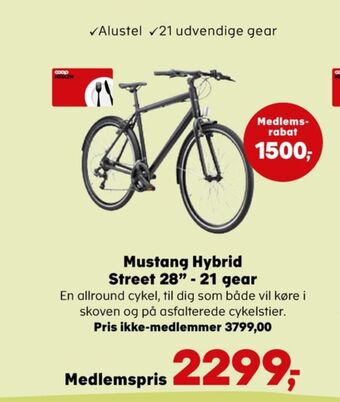 Kvickly Mustang cykel tilbud